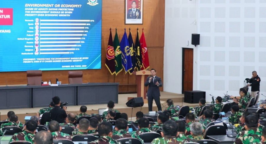 Berikan Ceramah Pembekalan kepada Pasis Dikreg LII Sesko TNI, Menteri AHY: Siapkan Tata Ruang Wilayah Pertahanan yang Kredibel dan Adaptif