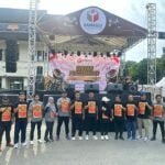 Polres Bontang amankan kegiatan Jalan Sehat “Gebyar Pengawasan Pilkada Bontang”: Memperkuat Komitmen Tanpa Politik Uang di Halaman DPMPTSP Bontang