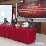 Kabag Ops Polres PPU Hadiri Rapat Koordinasi Persiapan Pengundian Nomor Urut Pasangan Calon Bupati dan Wakil Bupati Penajam Paser Utara 2024