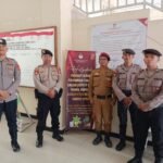 Polres Berau Laksanakan Patroli Bersama Brimob BKO Polda Kaltim di Kantor Bawaslu dan KPU