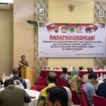 Kasubbagdalops Polres Berau Hadiri Rapat Koordinasi Persiapan Pemilihan Bupati dan Wakil Bupati Tahun 2024