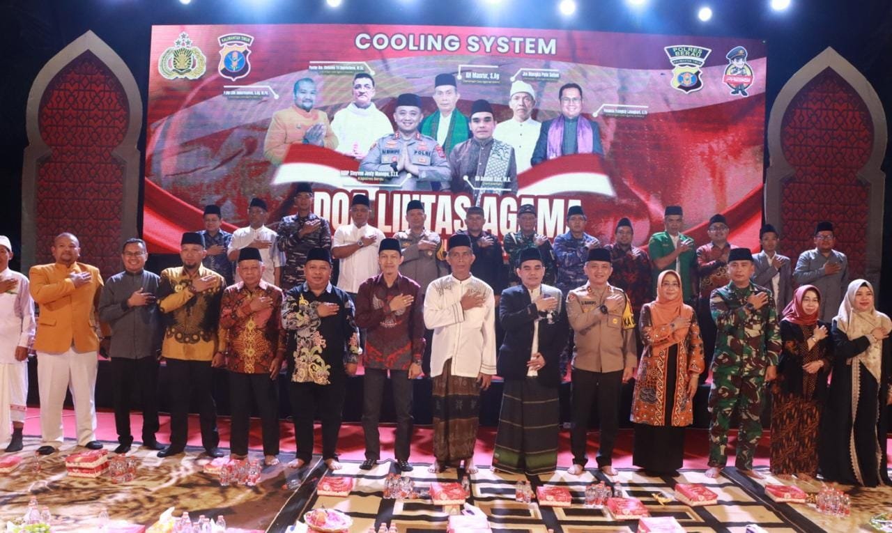 Cooling System Do’a Bersama Lintas Agama dalam Rangka Pilkada Damai di Kabupaten Berau
