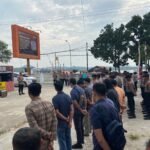 Polres Kukar Gelar Apel Siaga Pengamanan Penetapan Paslon Bupati dan Wakil Bupati