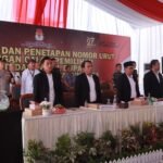 Hadiri Pengundian dan Penetapan Nomor Urut Pasangan Calon, Kapolres Kukar Tekankan Pemilu Damai