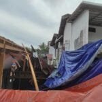 Diguyur Hujan, Rumah di Gunung Sari Ulu Balikpapan Ambruk Akibat Longsor