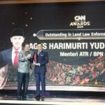 Gebuk Mafia Tanah Selamatkan Potensi Kerugian Rp5,71 Triliun, Menteri AHY Raih Penghargaan Outstanding in Land Law Enforcement