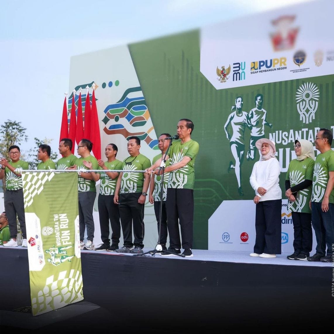 Luapan Semangat Kebersamaan dan Harmoni dalam Tembang Pak Basuki Meriahkan HUT TNI ke-79 di IKN