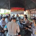 Kapolres Bontang Pimpin Anev Operasi Mantap Praja di Posko Taktis Polres Bontang