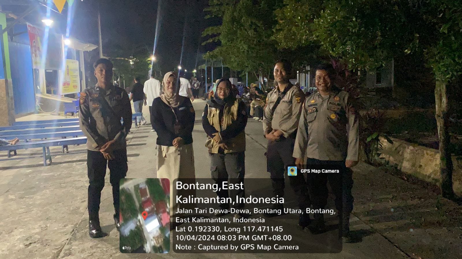 WhatsApp Image 2024 10 10 at 19.16.02 Padal regu 3 Iptu Edy Mujianto Pimpin Pengamanan Kampanye Paslon Walikota Bontang PROKALTIM