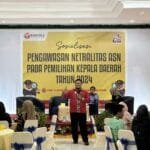 Kasat Intelkam Polres Bontang hadiri Sosialisasi Pengawasan Netralitas ASN pada Pemilihan Kepala Daerah 2024 Digelar di Bontang