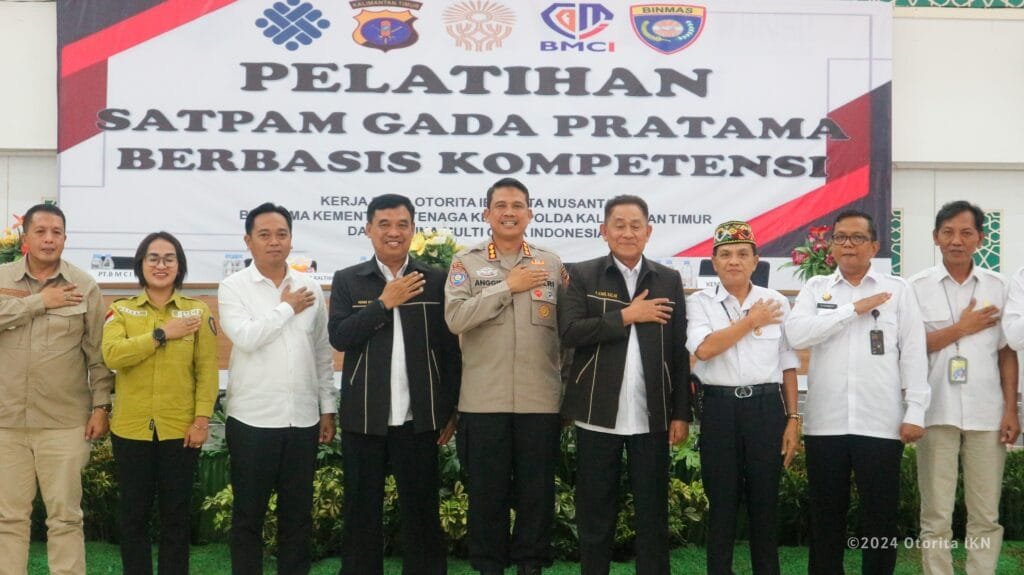 WhatsApp Image 2024 10 25 at 20.00.21 Otorita IKN Dorong Partisipasi Lokal, Gelar Pelatihan Satpam Gada Pratama untuk Masyarakat Nusantara PROKALTIM