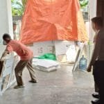 Pastikan Aman Pada Masa Tahapan Pilkada 2024, Polres Bontang Kawal Kedatangan Logistik di KPU Kota Bontang