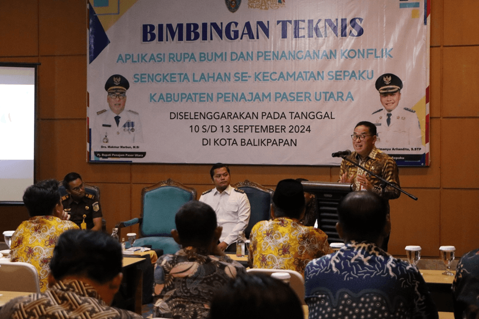 Tingkatkan Teknis Pengelolaan Data, Pemkab PPU Gelar Bimtek Rupabumi