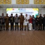 FGD terkait Peran Ekosistem Riset dan Inovasi Daerah dalam Mendukung Produk Unggulan dan Isu Strategis Daerah di Kabupaten Penajam Paser Utara sebagai Serambi Nusantara yang Maju, Modern, Berdaya Saing dan Berkelanjutan. (Diskominfo)