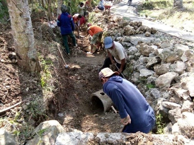 Ilustrasi gotong royong. (Ist)