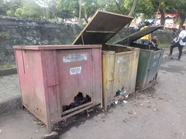 Ilustrasi TPS rusak. (Istimewa)