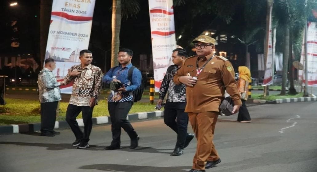 : Pj Bupati PPU, Muhammad Zainal Arifin mengikuti Rakornas di Sentul, Bogor.