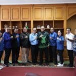 Pj Bupati Zainal Arifin audiensi dengan Badan Bank Tanah membahas persoalan agraria IKN.