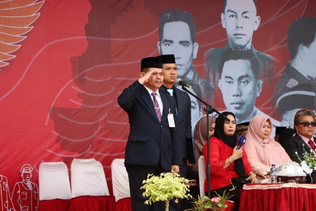 Peringatan Hari Kesaktian Pancasila ke-59 di Halaman Kantor Bupati PPU
