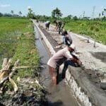 Pembangunan infrastruktur Desa Mandiri. (Ist)