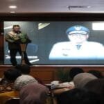 Pj Bupati PPU, Muhammad Zainal Arifin saat membuka Muscab HIPMI.