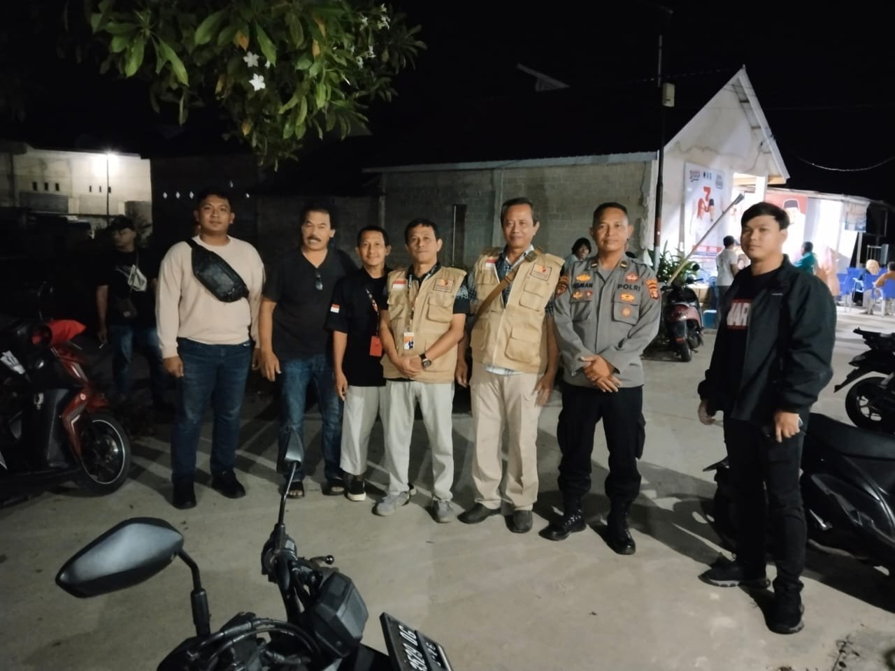 WhatsApp Image 2024 11 07 at 12.47.28 Pengamanan Kampanye Tatap Muka Paslon Walikota di Bontang Baru berjalan kondusif PROKALTIM