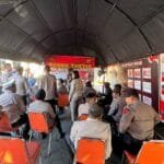 Pemeriksaan Kesehatan Personel Polres Bontang wujud kesiapan Personil untuk Ops Mantap Praja Mahakam 2024