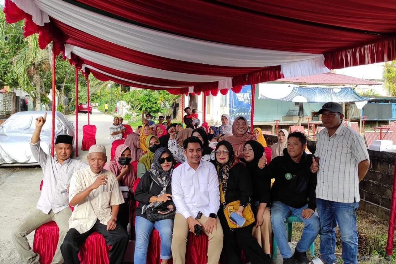 Reses Pertama Anggota DPRD M Raja Siraj yang Mencuat Sambungan Air Bersih hingga Pendidikan