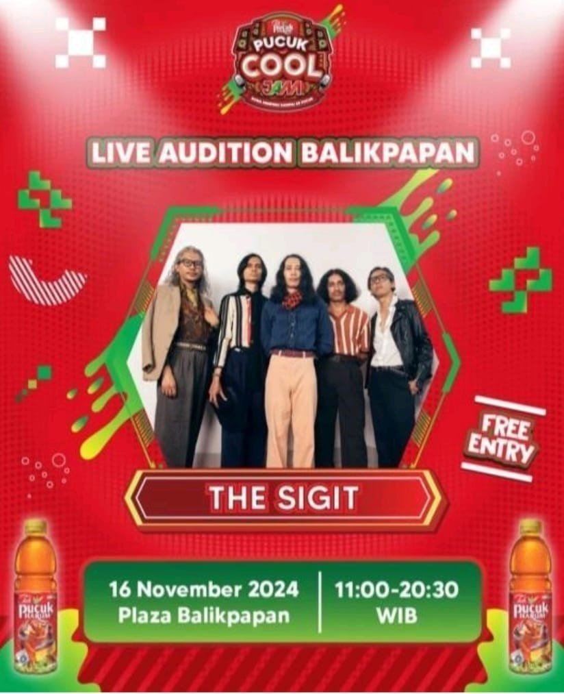Pucuk Cool Jam 2024 Bareng The Sigit di Plaza Balikpapan