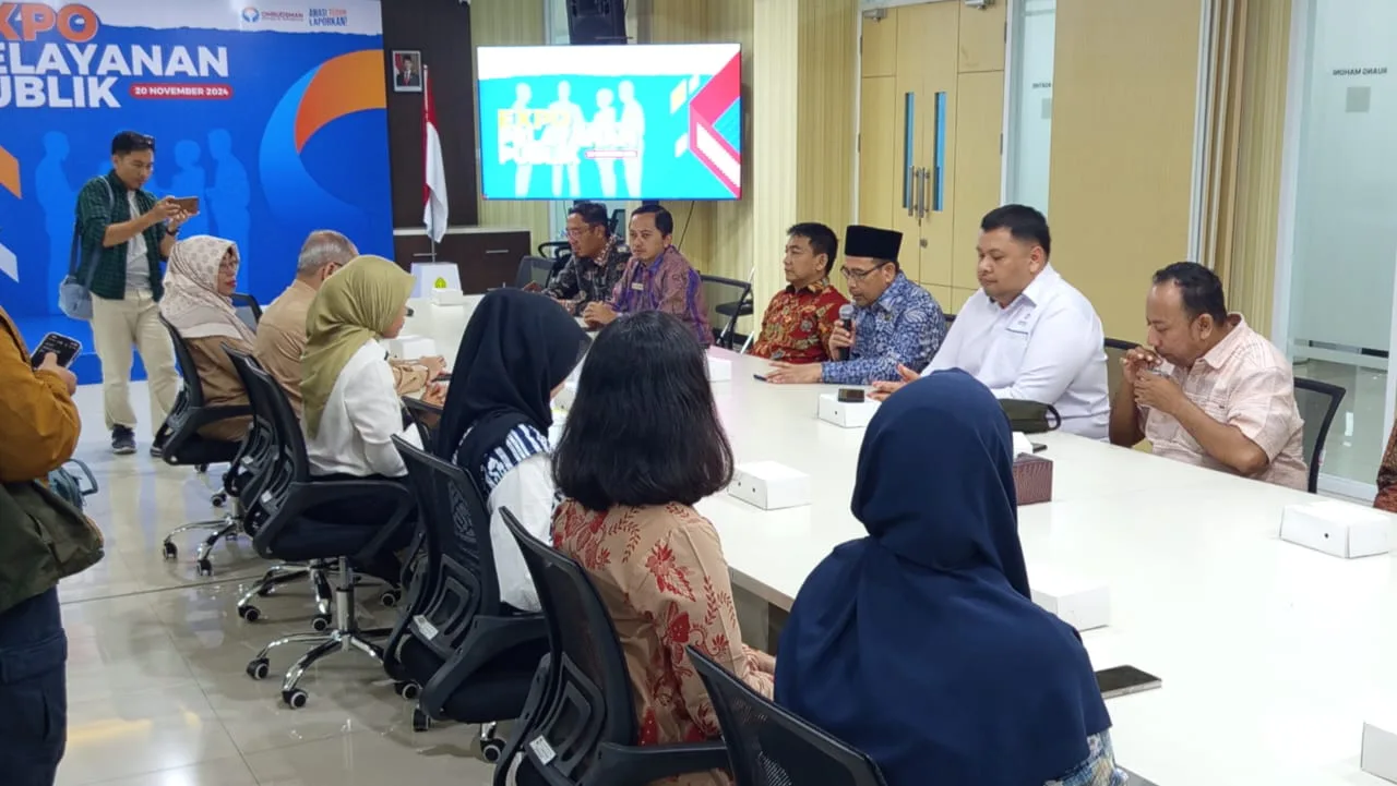 Rangkaian Agenda Rakernas, Ombudsman RI Kunjungi DPMPTSP