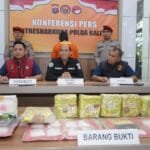 Tegaskan Komitmen Dukung Program Asta Cita, Polda Kaltim Ungkap Kasus 8 Kg Sabu