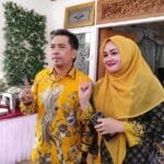 Ketua DPRD Alwi Nyoblos di TPS 031 Baru Tengah, Himbau Jangan Golput