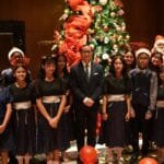 Swissotel Nusantara Menggelar Upacara Penyalaan Lampu Natal Pertama