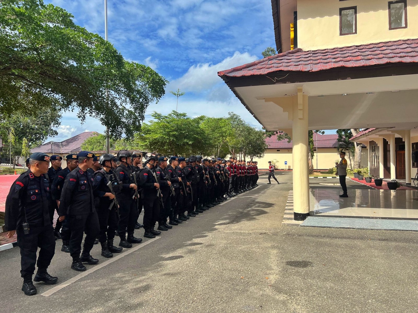 Tuntas Amankan Pilkada, Brimob Kaltim Kembali ke Kesatuan Usai Bertugas di Kutai Timur