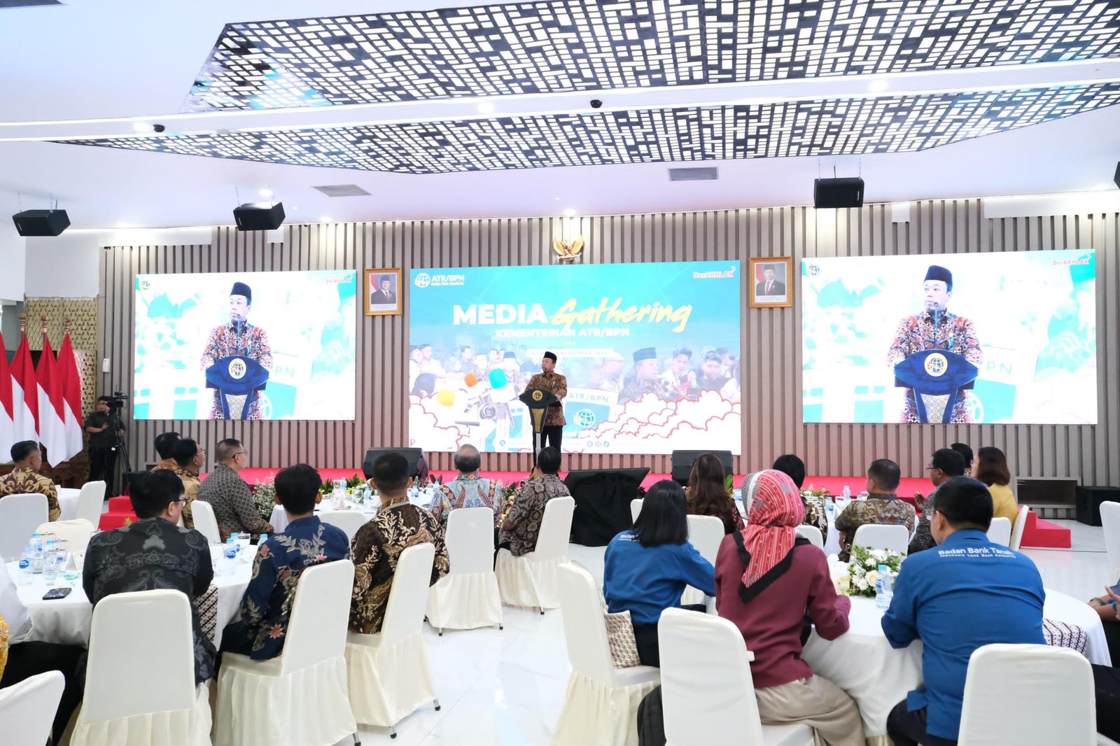 Media Gathering Kementerian ATR/BPN, Menteri Nusron: Terima Kasih Telah Mewartakan Kementerian Ini