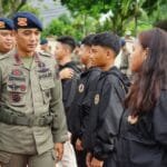 Wakil Komandan Satbrimob Polda Kaltim Lepas Atlet Inkanas Kaltim untuk Kejurnas Kapolri Cup 2024