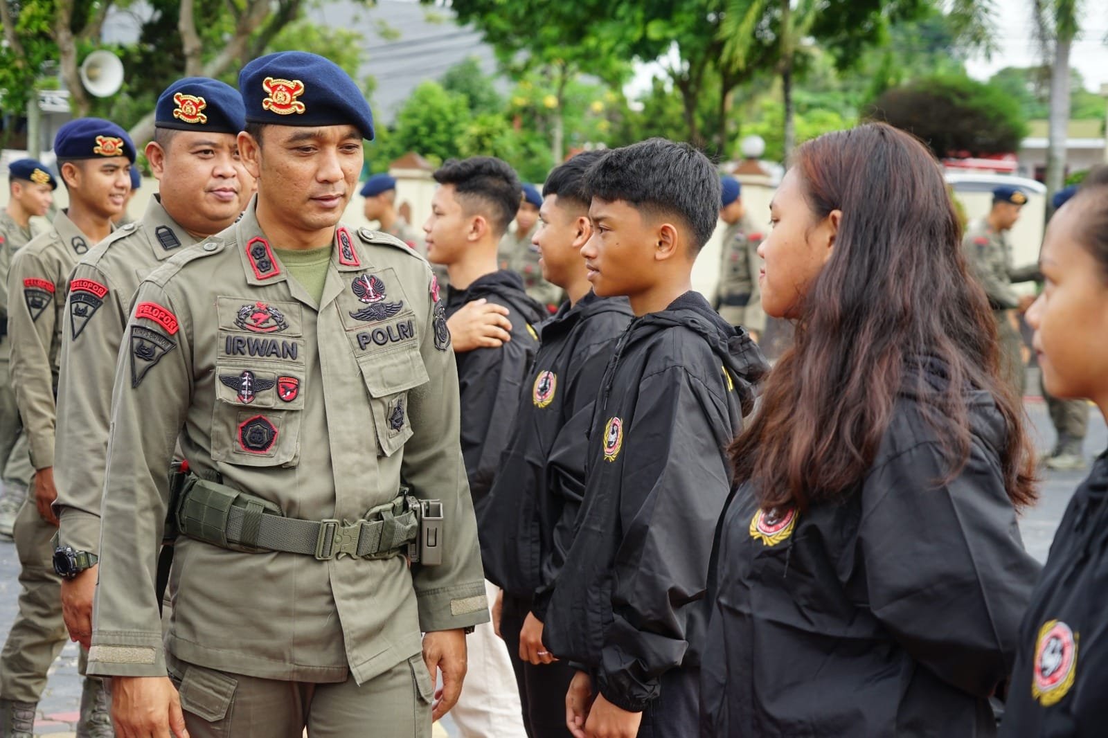 Wakil Komandan Satbrimob Polda Kaltim Lepas Atlet Inkanas&hellip;