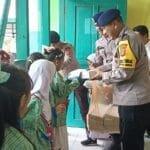 Batalyon A Brimob Kaltim Gandeng Pemprov Kaltim Gelar Simulasi Makan Bergizi Gratis di SDN 010 Balikpapan