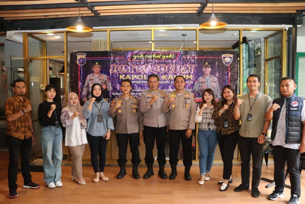 Polda Kaltim Gelar Jumat Curhat Bersama Bank BRI&hellip;