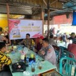 Gelar Sarapan Bersama Kapolsek Babulu, Upaya Cooling System Pererat Silaturahmi dengan Masyarakat
