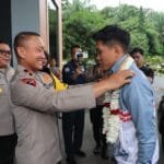 Bripda Gabriel Simorangkir Raih Emas di Asian Police Open Taekwondo Championship 2024, Wakapolda Kaltim Berikan Apresiasi