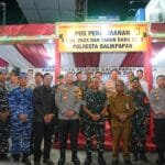 Sinergi TNI-Polri dan Pemerintah Kota Balikpapan Amankan Perayaan Natal 2024