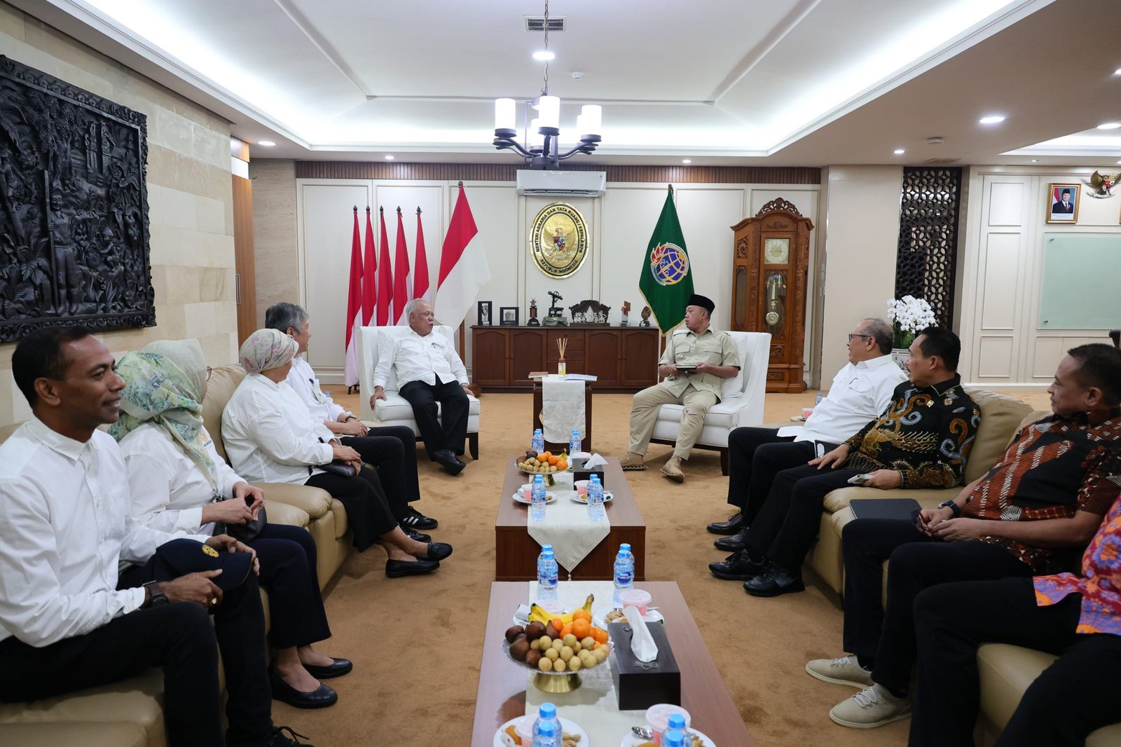 Menteri Nusron dan Basuki Sepakat Percepat Pengukuran Tanah&hellip;