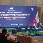 KPU Balikpapan Tetapkan Rahmad Mas’ud dan Ir Bagus Susetyo Sebagai Pasangan Calon Terpilih Wali Kota dan Wakil Wali Kota Balikpapan 2024