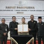 DPRD Balikpapan Gelar Rapat Paripurna Usulan Pengesahan Pemberhentian Wali Kota dan Penetapan Pasangan Calon Terpilih