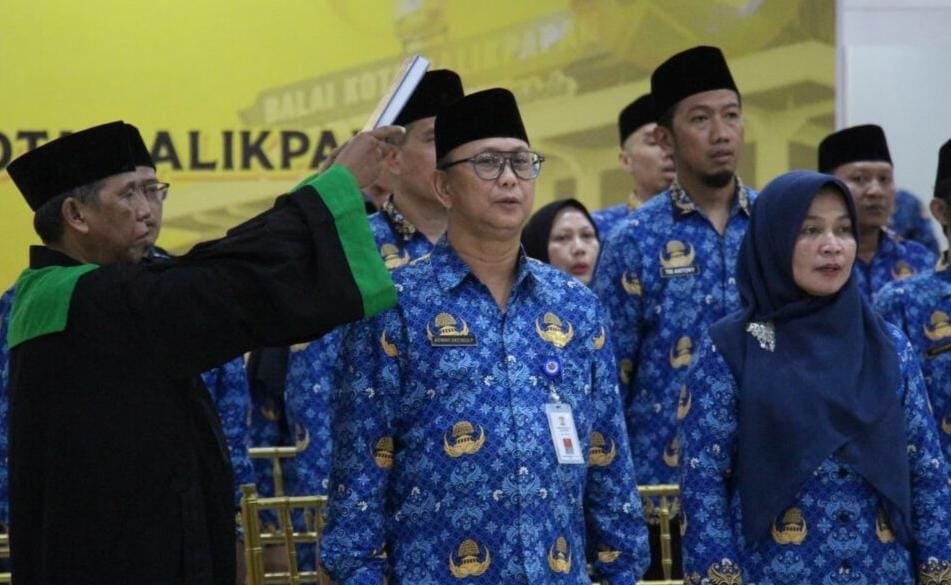 Pemkot Balikpapan Lantik 21 Pejabat Baru untuk Perkuat Kinerja dan Pembangunan Kota