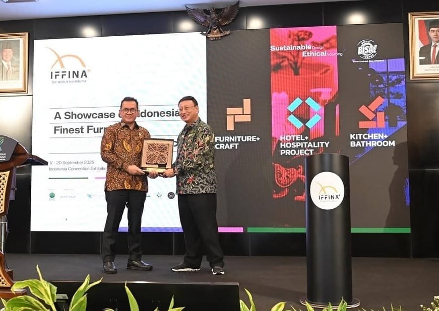 Menteri Perdagangan Luncurkan Pameran Mebel Skala Internasional IFFINA 2025