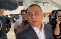 Ketua Harian DPP Partai Gerindra Sufmi Dasco Ahmad di Komplek Parlemen, Senayan, Jakarta, Senin (13/1/2025). (Foto: Khairul Anwar/Protimes.co)