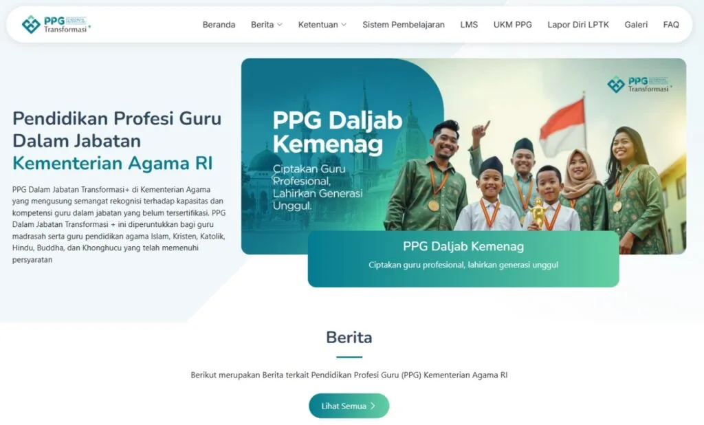 PPG Daljab Kemenag Kemenag Siapkan Laman Khusus PPG Daljab 2025 PROKALTIM
