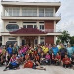 Meriahkan Minggu Sore, On-On HK Hash di Area Yayasan Pintu Mas